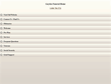 Tablet Screenshot of gaydosfh.com